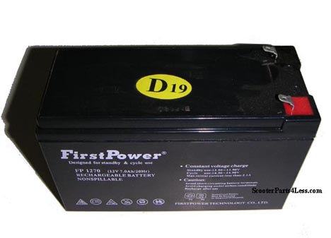   Battery on Specs  12v  7ah Gas Battery  6 X 3 3 4 X 2 1 2 Inch  Usa Sales
